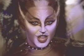 Rebecca Parker as Cassandra in the Film version of Cats in 1998