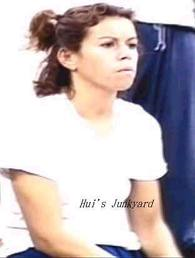 Leah Sue Morland in the Cats rehearsal studio