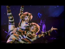 Drew Varley and Jo Gibb as Mungojerrie and Rumpleteazer in the Film version of Cats in 1998